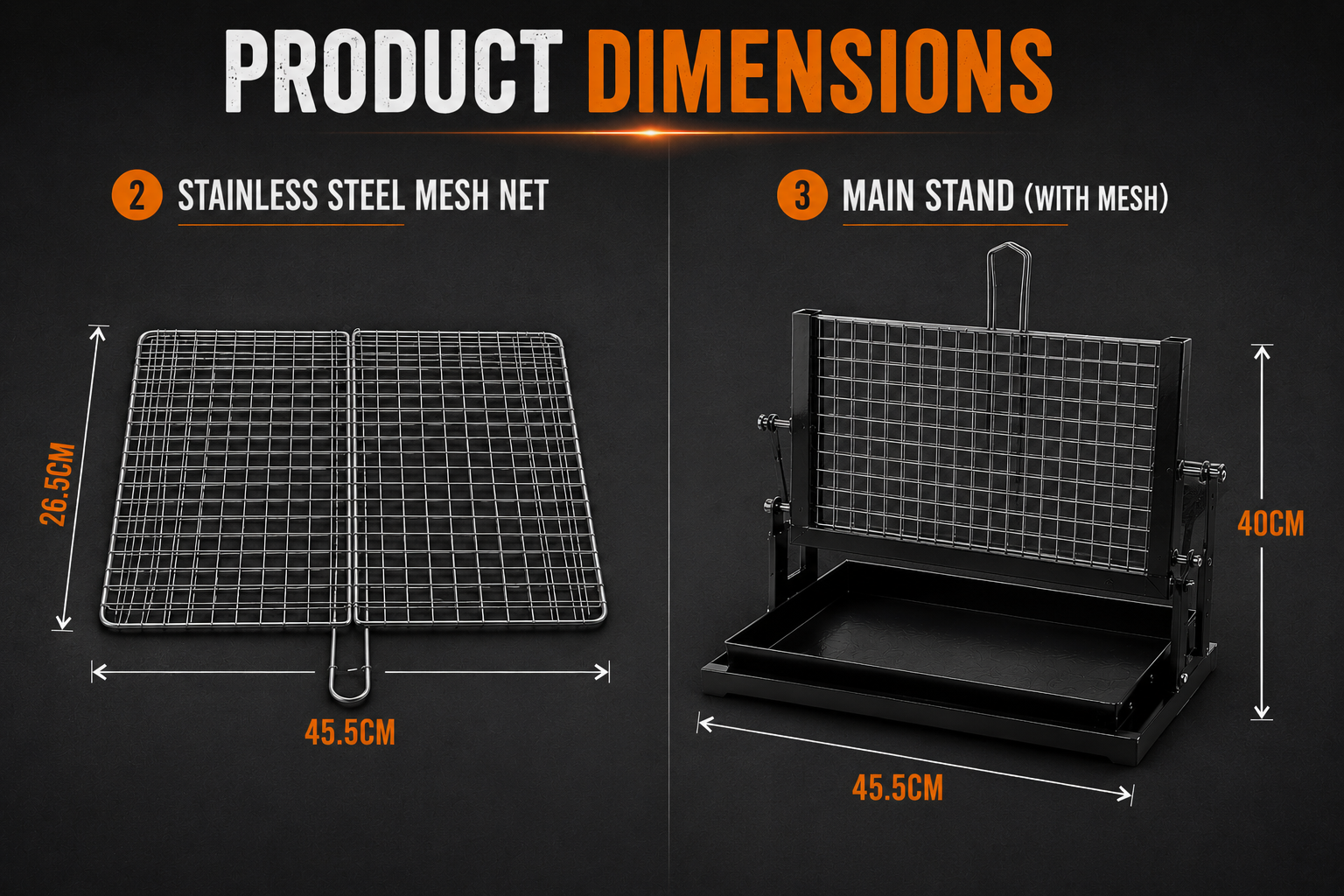 BARBECUE GRILL SET